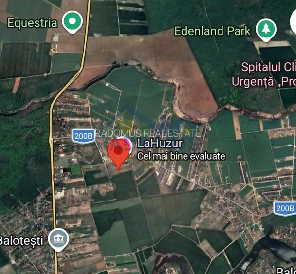 Loturi teren Intravilan –Balotești | 720 mp | Utilitati  I 60 €/MP - 5