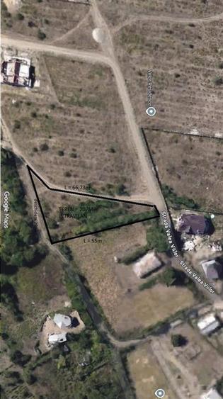 Ocazie! Visani str Castelul Grecilor TEREN 707mp intravilan toate utilitatile