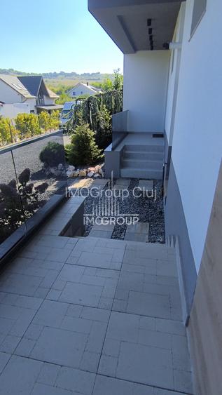 Duplex de închiriat în Borhanci 140 mp utili + terasă 30 mp + teren 523 mp