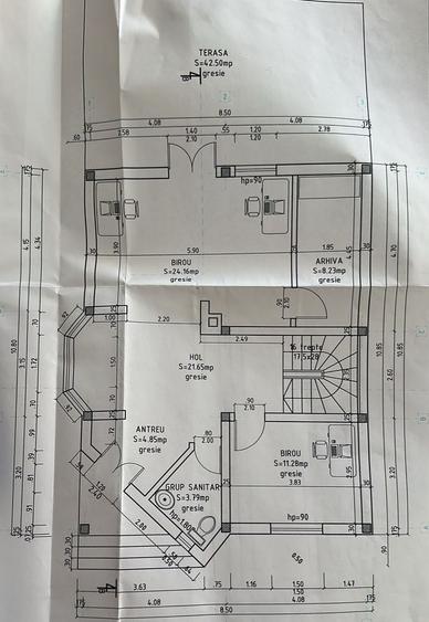 Casă de închiriat pentru firme