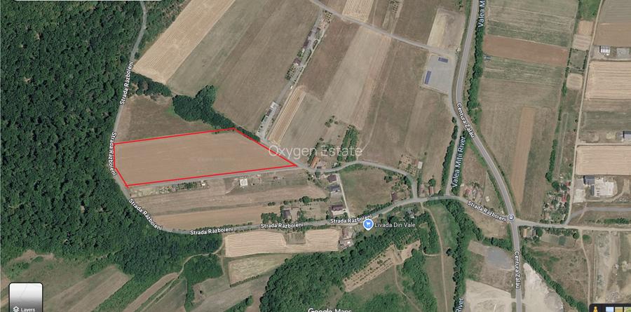 Teren INTRAVILAN cu PUZ, 2.200 eur/ar, rezidental, str. Razboieni - Centura - 5