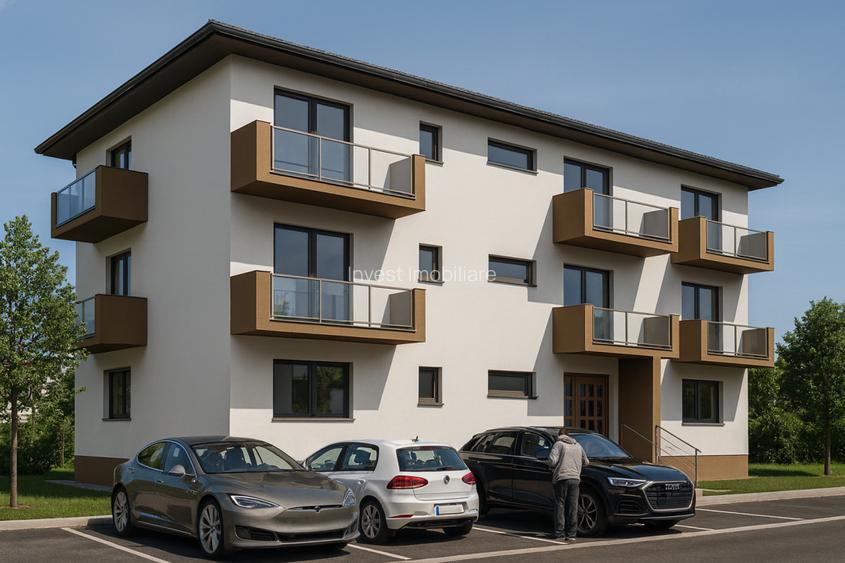 Apartament cu 2 camere in bloc nou, decomandat, etajul 1 - 17