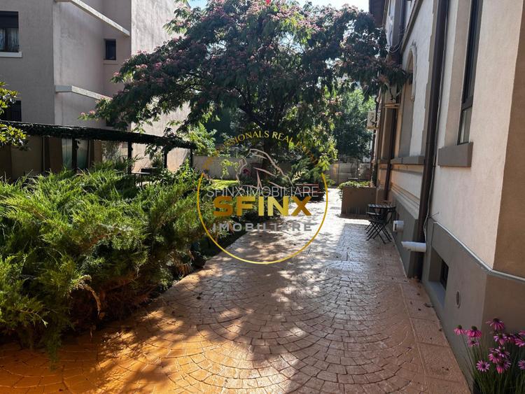 Parc Cismigiu, inchiriere vila interbelica renovata, curte mare, parcare - 43