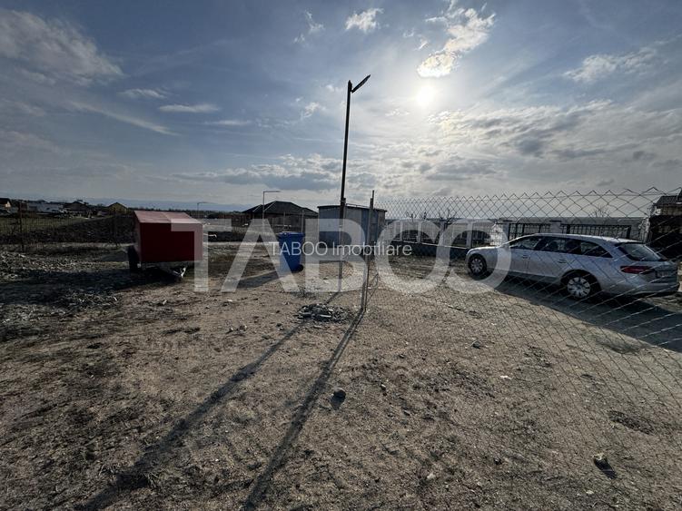 Teren intravilan constructii 604 mp PUZ si utilitati Sura Mica Sibiu - 4