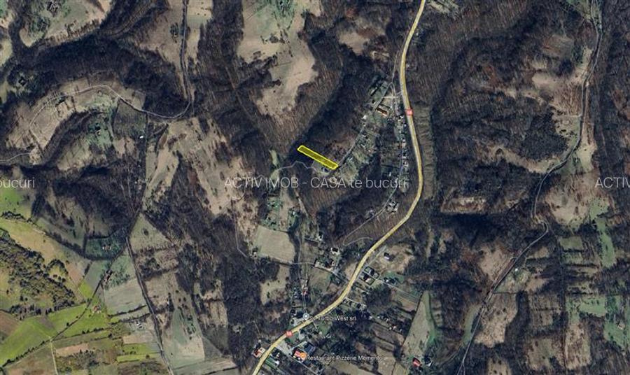 Resita, Teren Intravilan 2819 Mp., 16 Euro Mp., Calea Caransebesului, Km. 6 - 2