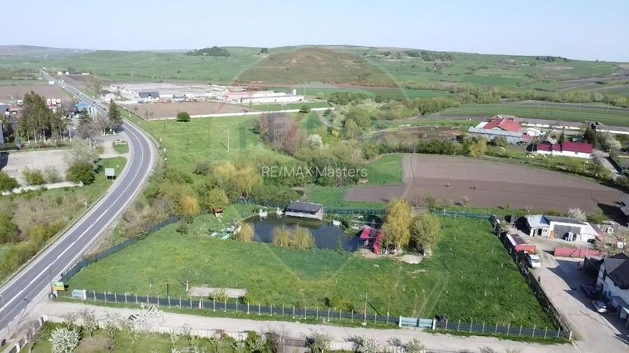 Teren Ilisesti  cu Iaz 5174 mp/ Strada Principala - 5