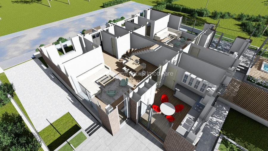 Proiect imobiliar : Duplex modern cu dormitor la parter si mansarda locuibila - 9