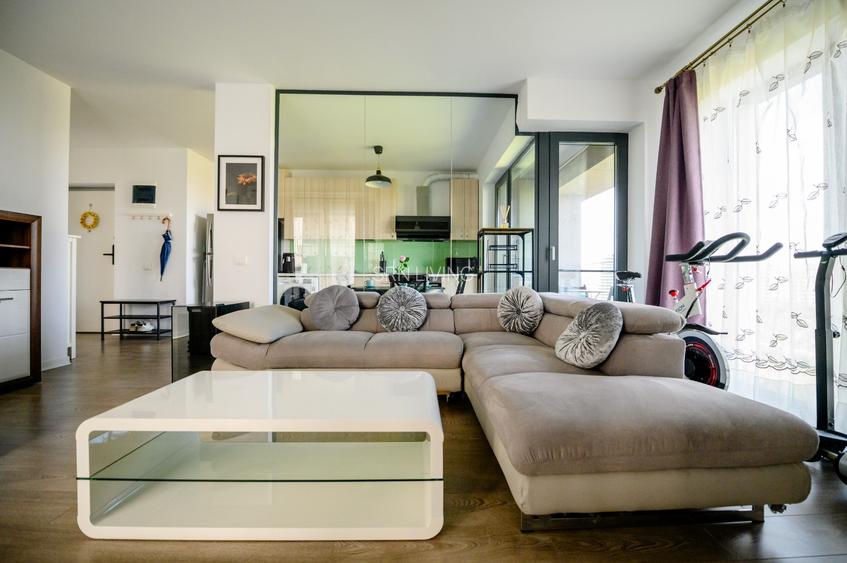 De inchiriat - Apartament 2 camere Cloud 9 - 61 mp - decomandat + loc de parcare - 8