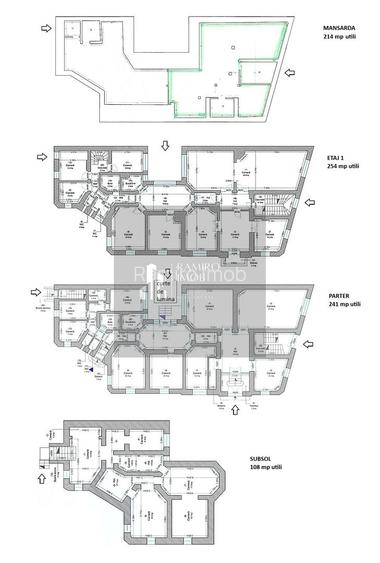 Vila /Casa -1000mp utili -teren 630mp ultracentral Unirii 10min metrou - 4