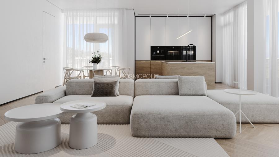 Penthouse de 3 camere cu panoramă spectaculoasă – COSMOPOLIT - Răcădau - 2