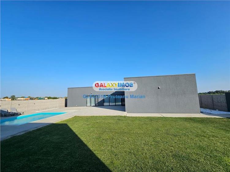 Vanzare casa de Lux cu piscina in aer liber situata in comuna Clinceni - 38