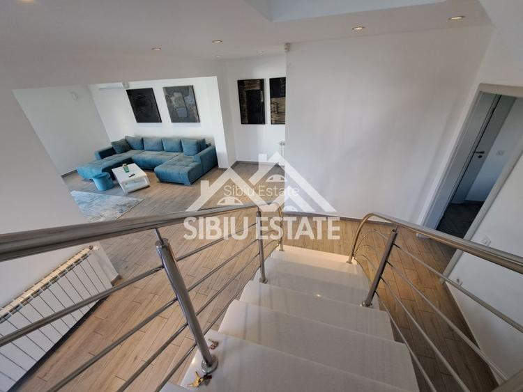 Casa Sibiu, terase panoramice, garaje, teren mare, Sura Mica - 26