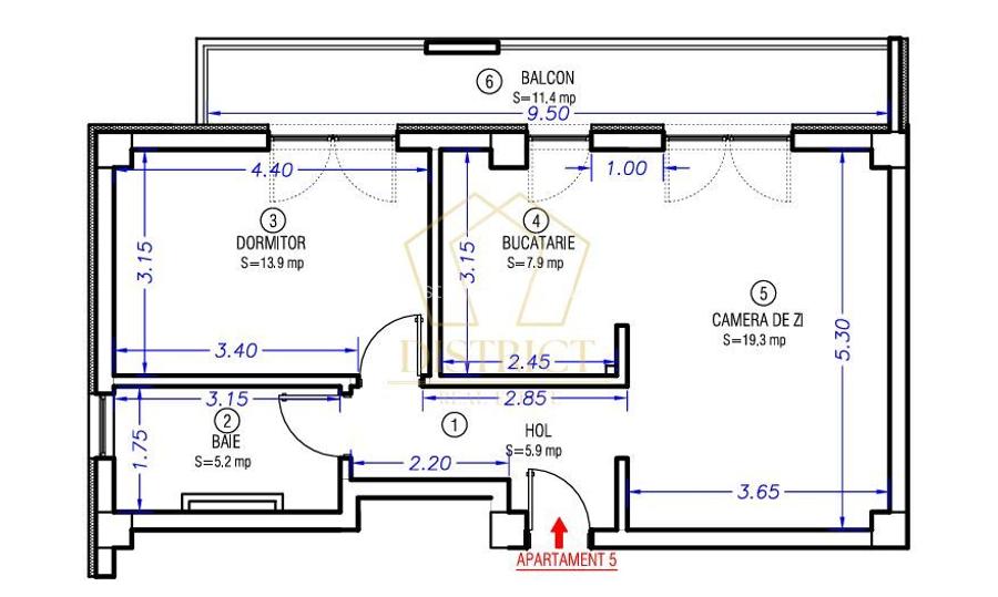 Apartament cu 2 camere | Aradului - 9