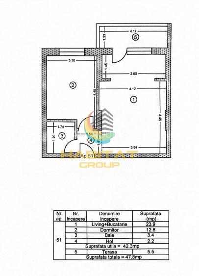 Apartament de vanzare- mobilat si utilat- Metrou Berceni - 3