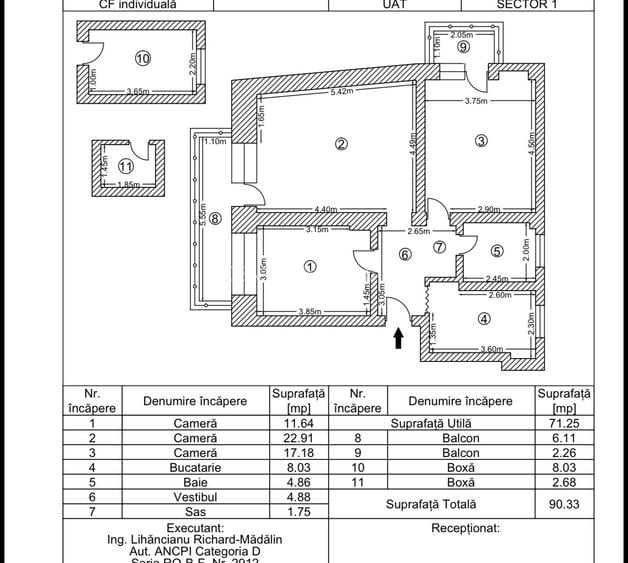 Beller, 3 camere lux, totul nou, etaj 1, 2 boxe, Vedere superba,FINISAJE PREMIUM - 22