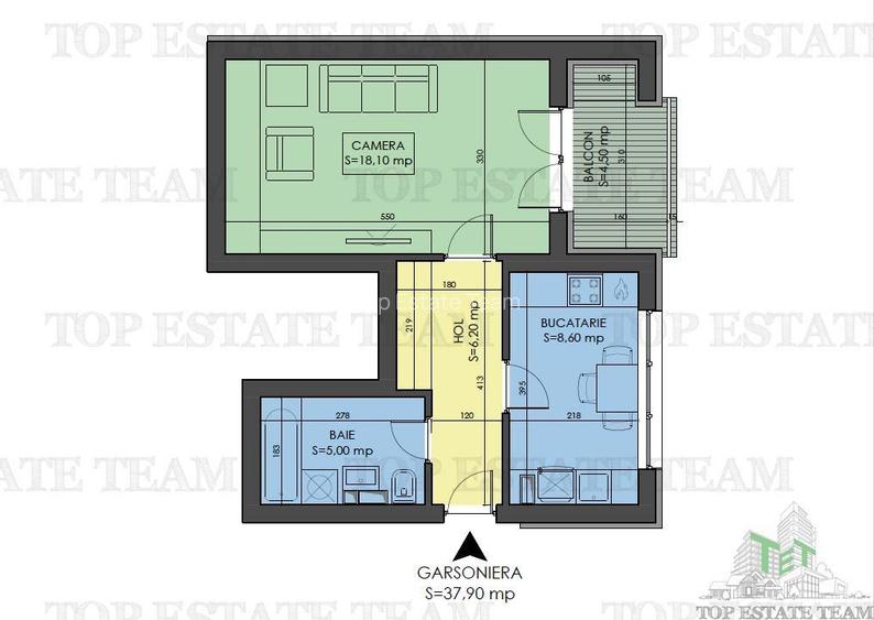 Garsoniera spatioasa bloc nou in Prel.Ghencea-Bucuresti - 2