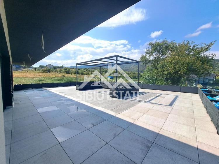 Casa Sibiu Cisnadioara, garaj, piscina, terase panoramice - 43