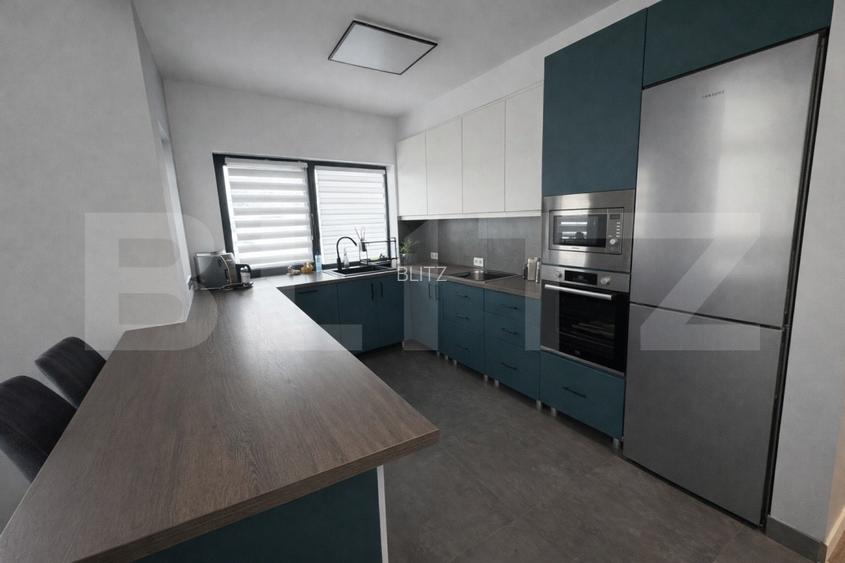 Casa moderna, eficienta energetic cu un teren generos de 830mp in Gilau - 2