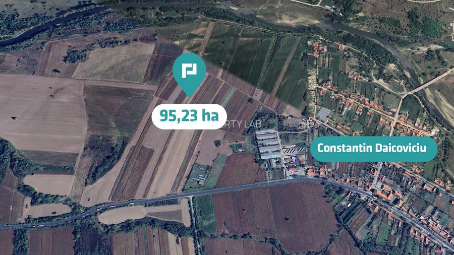 Teren extravilan 95.23 ha lângă Caransebeș - 2