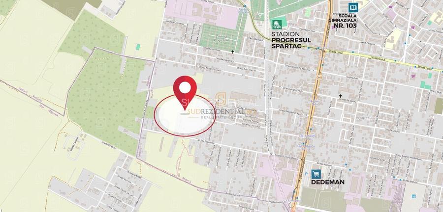 Teren 1.475 mp,  Ideal dezvoltare imobiliara, Str. N.D. Cocea - 4