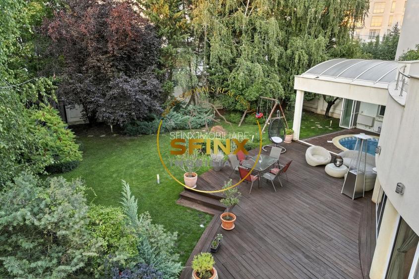 Vila cu teren de 1000mp, gradina matura, piscina, garaj, aproape de Jolie Ville - 35