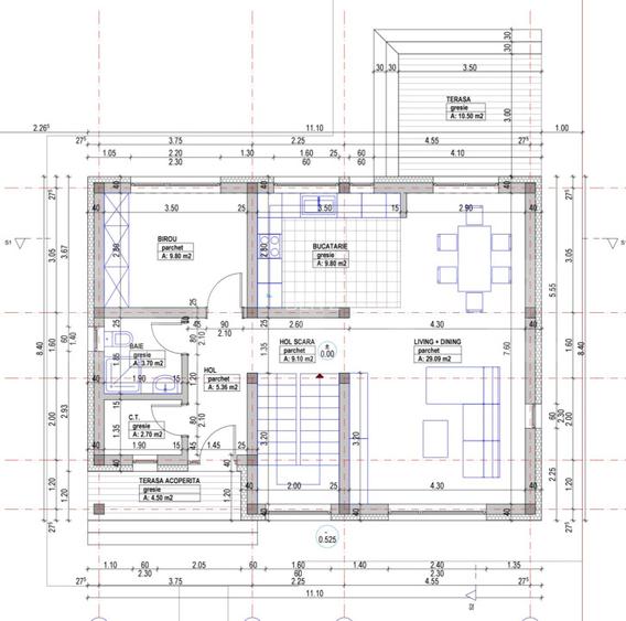 Casă individuală în Sânpetru – Lempeș, 600 mp teren , 148 mp utili, 300.000eur - 2