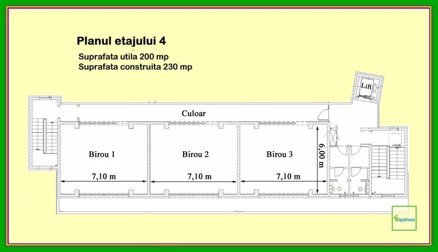 Spatiu de birouri ultracentral de inchiriat,  ECX83991 - 8