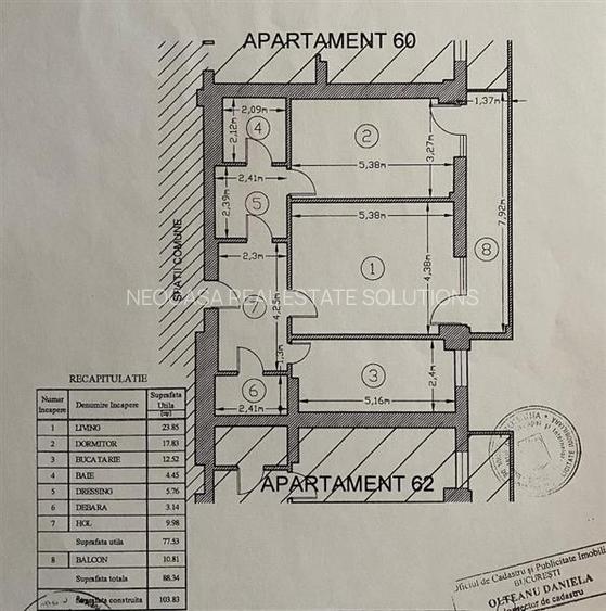 Apartament  modern 2 camere  II Complex rezidential Domenii Park - 19