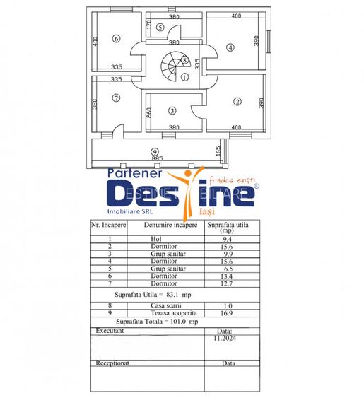 Casa individuala stil grecesc cu 5 camere S+P+1+pod, 200 mp + teren Valea Adanca - 17