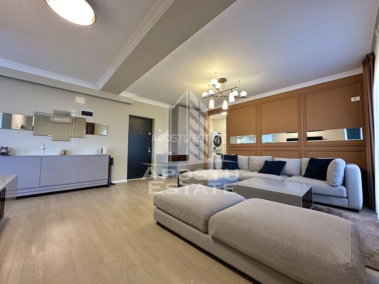 Penthouse 4 camere de vanzare, 2 bai complet mobilat si utilat - Giroc - 6
