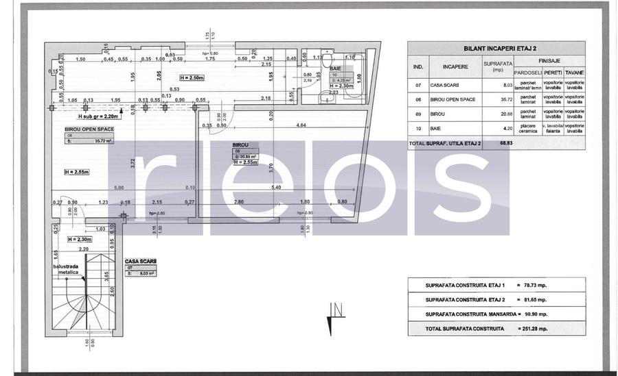 INCHIRIERE VILA CADEREA BASTILIEI | 240MP | PRETBAIL BIROU | PARCARE - 2