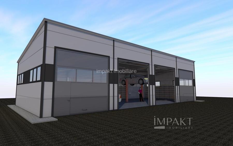 Teren Industrial 5800 mp cu PUD pentru 4 Hale – Centura Apahida - 3