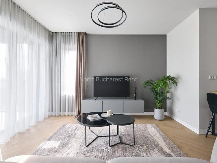 Apartament 4 camere de inchiriat superb-Zona Pipera/Aviației -1400 Eur - 4