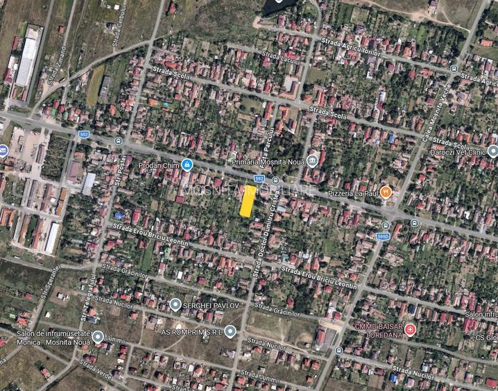 Teren ultracentral in Moșnița Nouă | 1267 mp | Vad comercial excelent - 3