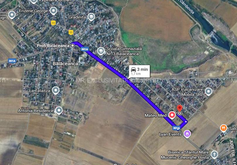 Teren pentru casa in Balaceanca cu utilitati la strada -750 mp - 2