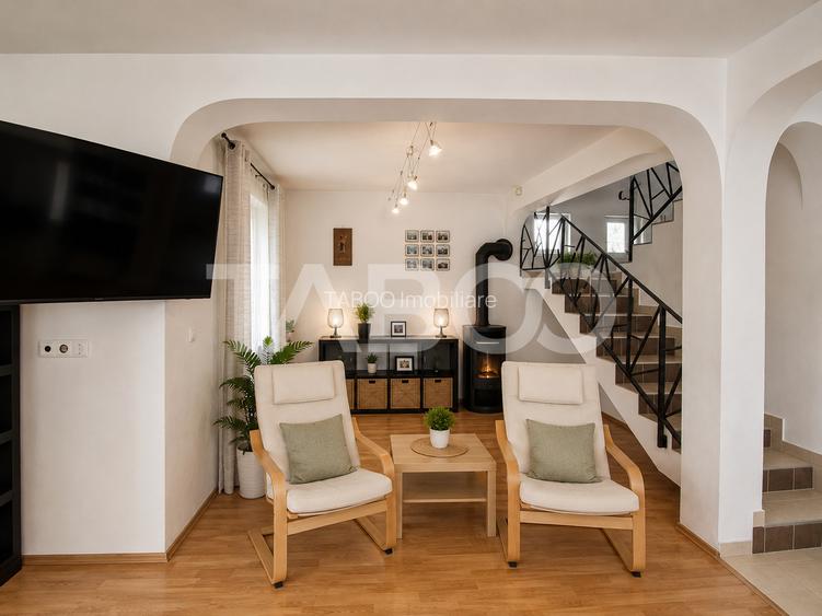 Casa individuala de vanzare - Sura Mica- 4 camere si 490 mp teren - 24