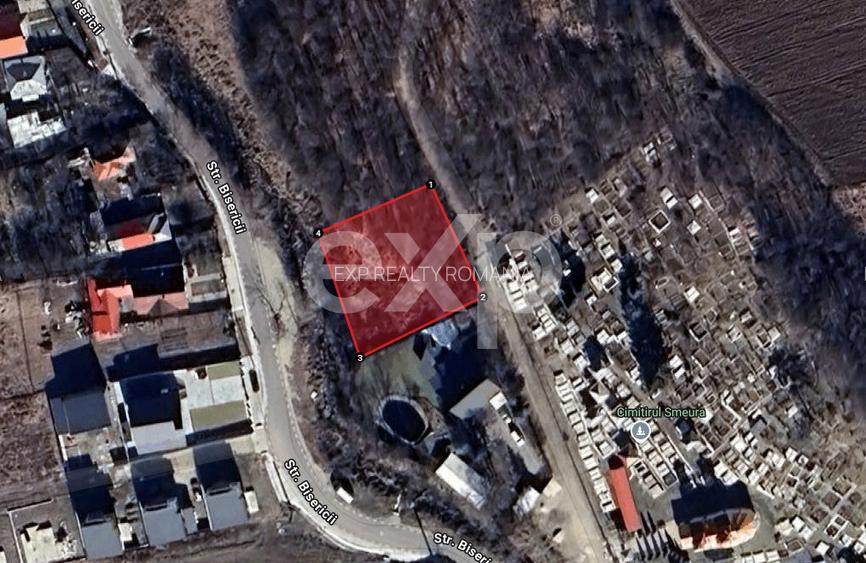 Teren de vânzare Smeura – 1018 mp într-o zonă liniștită și aerisită - 2