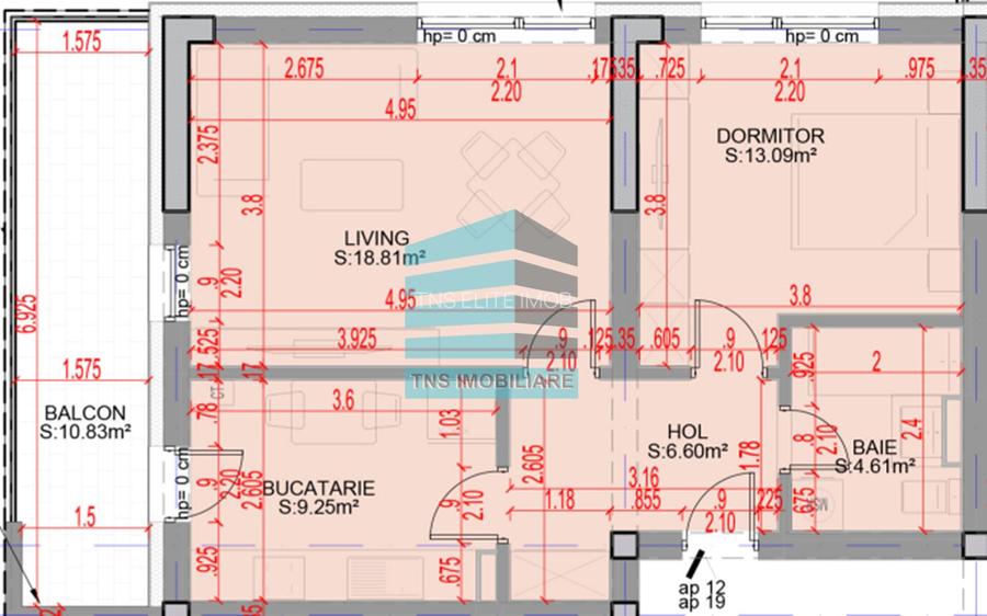 Apartament 2 Camere Decomandat 63 Mp , Titan – Auchan - 4
