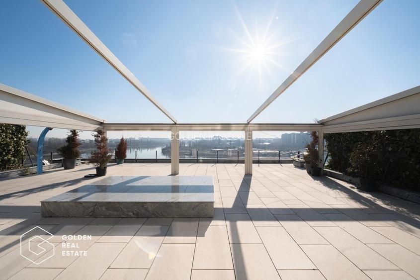 Penthouse spectaculos, zona Barbu Văcărescu, cu vedere la lacul Tei - 46