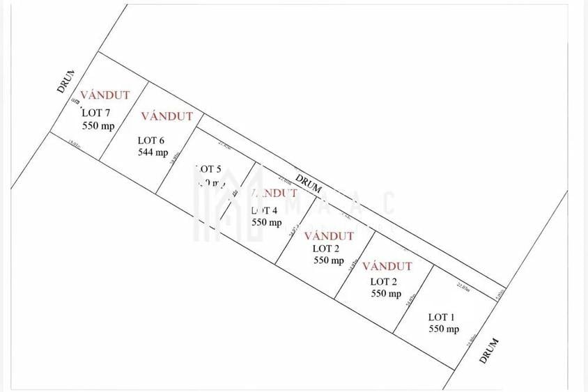 Parcele de Teren | Extravilan | 500 MP | Cabană AFrame | Tocile - 2