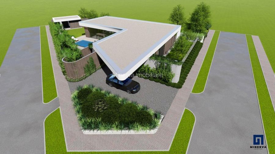 TEREN cu proiect si autorizatie casa lux, Mehala-Timisoara, 863 mp, COMISION 0 - 2