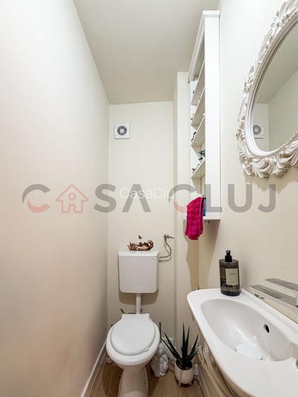 4 camere decomandate, etaj intermediar,Manastur - 12