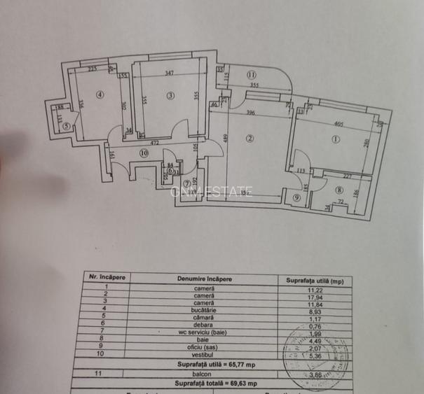 3 Camere et.10/10 An constructie 1988  Sos. Berceni - Metrou Aparatorii Patriei - 8