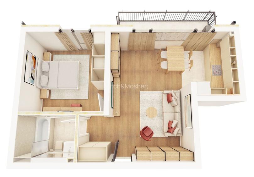 Apartament cu 2 camere, zona Freidorf - Comision 0% - 2