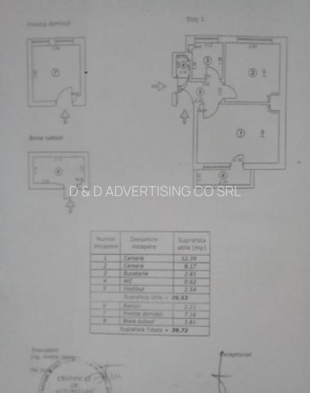 Piata Victoriei - Titulescu - Garsoniera dubla in Vila / Bloc  ( Legea 112 ) - 5