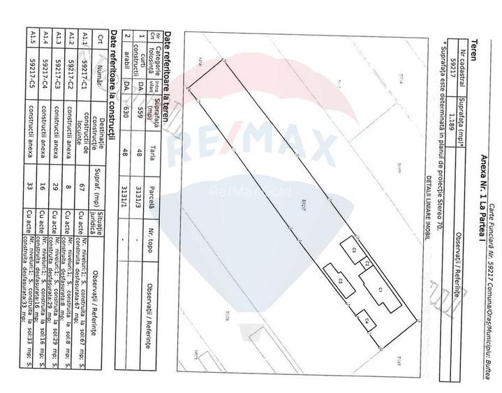 Teren intravilan 1,189mp Buftea - constructii si livada/ Strada Scolii - 4