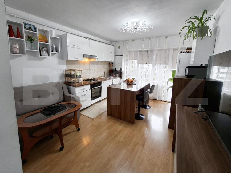 Apartament 2 camere, 50 mp, parcare exterioara, la cheie, Baciu, zona Petrom - 2