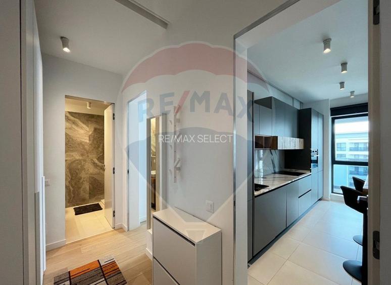 2 camere Nusco City, Pipera-Aviatiei, complet mobilat, parcare inclusa - 15