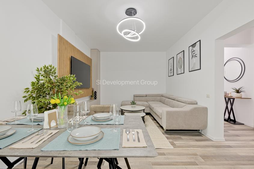 Prima inchiriere ! Apartament 2 camere cu curte , Bloc nou | Mobilat, Parcare - 3