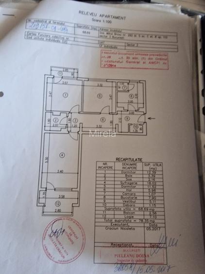 Direct proprietar vând apartament cu 3 camere!  - 7
